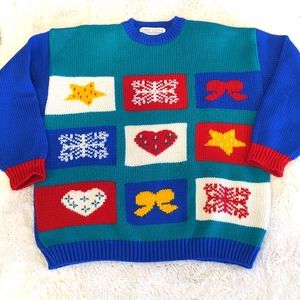 Vintage Karen Scott Christmas Sweater